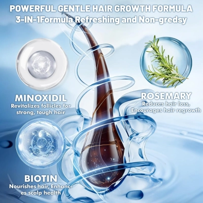 Minoxidil 5% Força Extra, Spray, 120ml, Ibealee