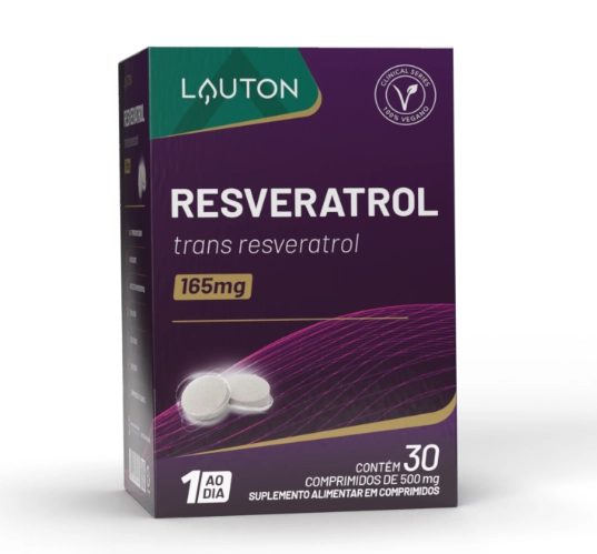 Trans Resveratrol, 165mg, 30 Cápsulas, Lauton Nutrition