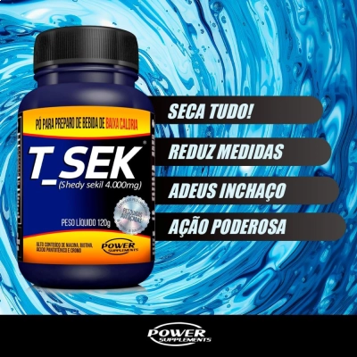 T_SEX (Shedy Sekil 4.000mg) Peso Líquido, 120g, Power Supplements
