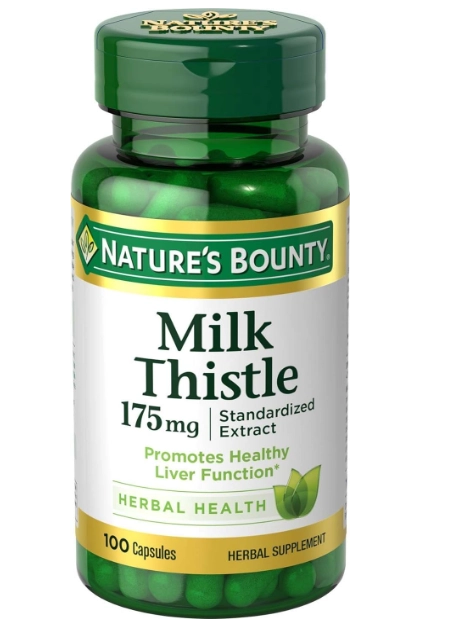 Milk Thistle, 175mg, 100 Cápsulas, Nature's Bounty