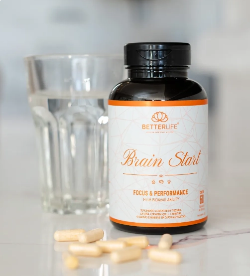 Brain Start, 60 Cápsulas, Betterlife