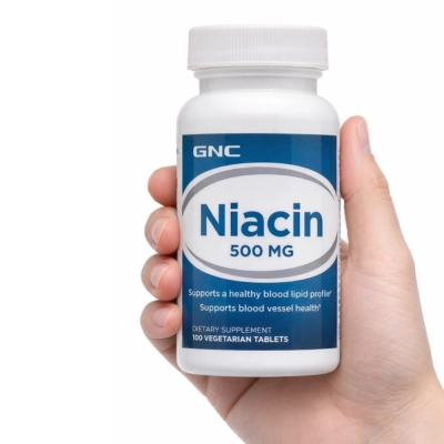 Niacina, 500mg, 100 Comprimidos - GNC