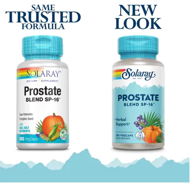 Prostate Blend SP-16, 100 VegCaps, Solaray