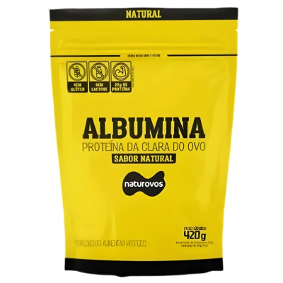 Albumina, 420g Sabores, Naturovos 