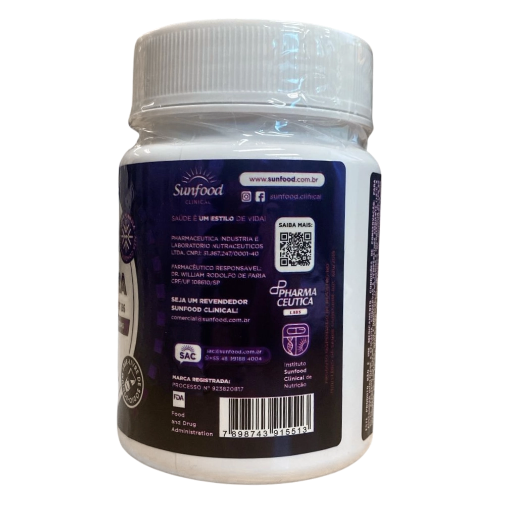 Amora Miura (Morus Nigra), 1000mg, 60 Cápsulas, Sunfood