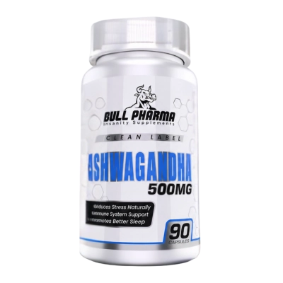 Ashwagandha 500mg, 90 Cápsulas, Bull Pharma Ashwagandha 500mg, 90 Cápsulas, Bull Pharma