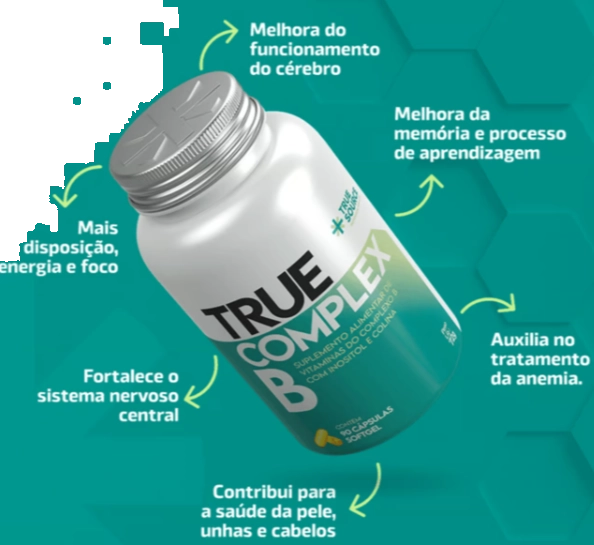 True Complex B, 90 Cápsulas, True Source