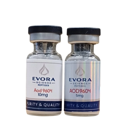 AOD-9604, Mecanismo de Ação Lipolítico, 5mg ou 10mg, Evora