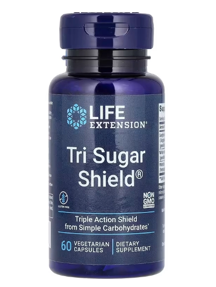 Tri Sugar Shield, 60 Cápsulas, Life Extension