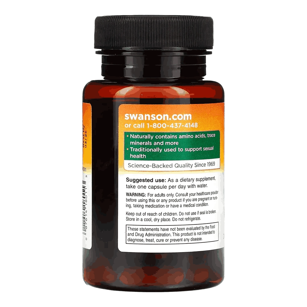 Extrato Ostra Japonesa 500mg, 60 Cápsulas - Swanson 