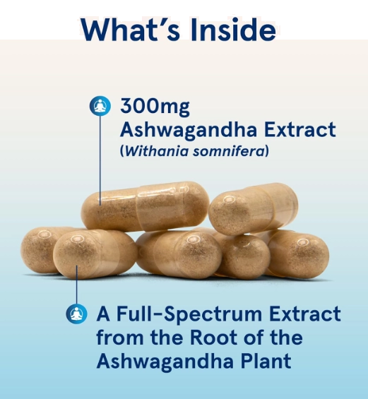 Ashwagandha 300mg, 120 Cápsulas, Jarrow Formulas