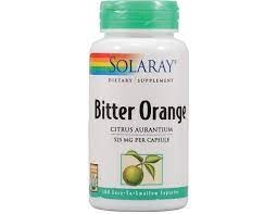 Bitter Orange (laranja Amarga) 525 Mg 100 Cápsulas, Solaray