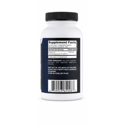Vitamina K2 MK-7, 100mcg, 180 Cápsulas, Proline Vitamins