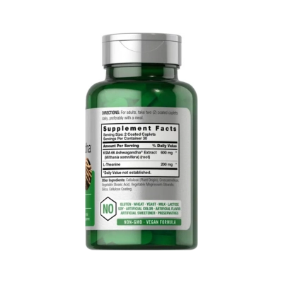 KSM-66 Ashwagandha, 600Mg, 60 Cápsulas, Horbaach 