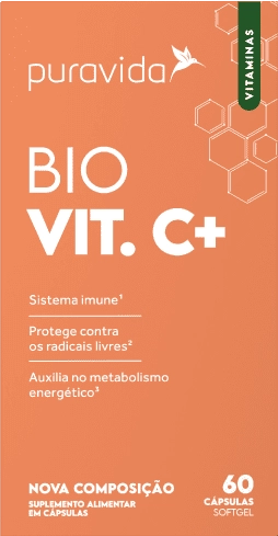 Bio Vitamina C, 60 Cápsulas, PuraVida