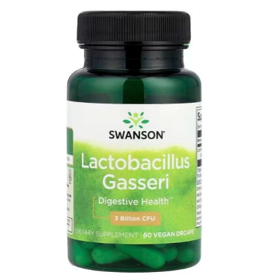 Lactobacillus gasseri, 3 Bilhões de UFCs, 60 DRcaps, Swanson 