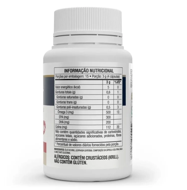 Óleo de Krill Vit, 60 Capsulas, Vitafor