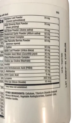 Multivitamínico Mega Men, 200 Tablets Timed Release, GNC