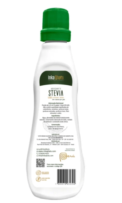 Stevia Liquido, 100ml, Inka Qhatu