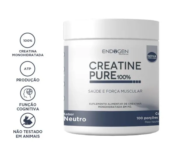 Creatina Pure 100%, 300g, Endogen