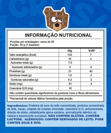 Whey Protein Crush, 900g Sabores, Ander Labz