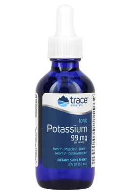 Potássio Iônico 99mg, 59ml, Trace Minerals