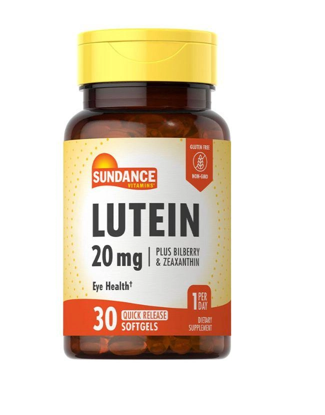 Luteína 20mg, com Zeaxantina, 30 cápsulas, Sundance