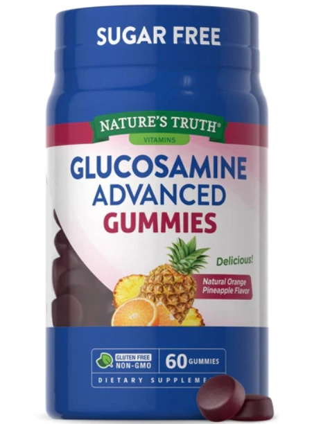 Glucosamina 160mg, 60 Gomas Sabor Laranja e Abacaxi, Nature's Truth