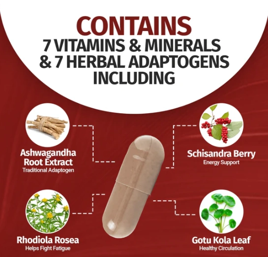 Ashwagandha Complex, 60 Cápsulas, 1 Body