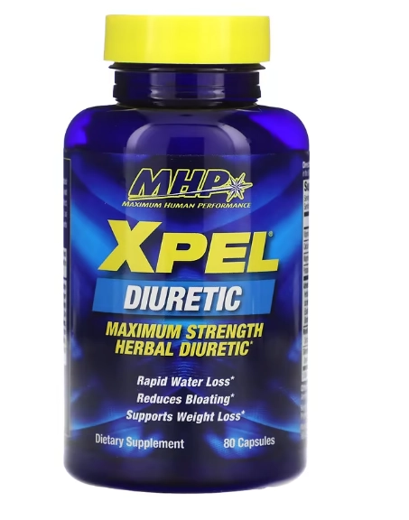 XPEL Diurético Herbal de Força Máxima, 80 Cápsulas, MHP