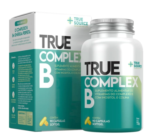 True Complex B, 90 Cápsulas, True Source