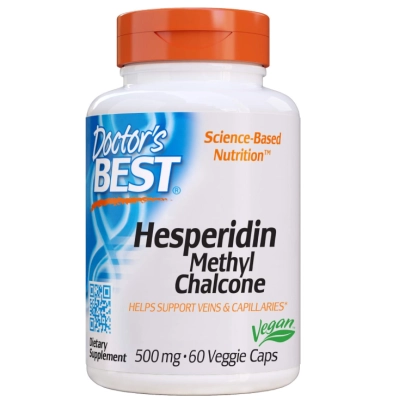 Hesperidin Methyl Chalcone, Hesperidina 500mg, 60 Cápsulas, Doctor's Best
