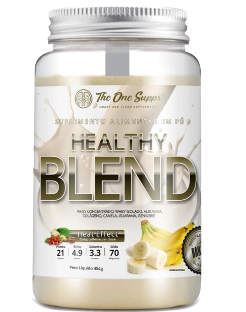 Healthy Blend Protein, 454g Sabor Banana, The One Supps