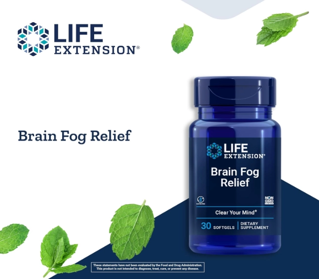 Brain Fog Relief, 30 Softgel, Life Extension