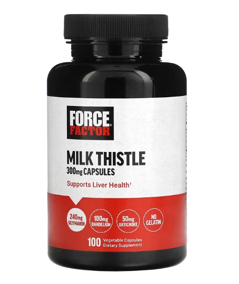 Milk Thistle, 300mg, 100 capsulas, Force Factor
