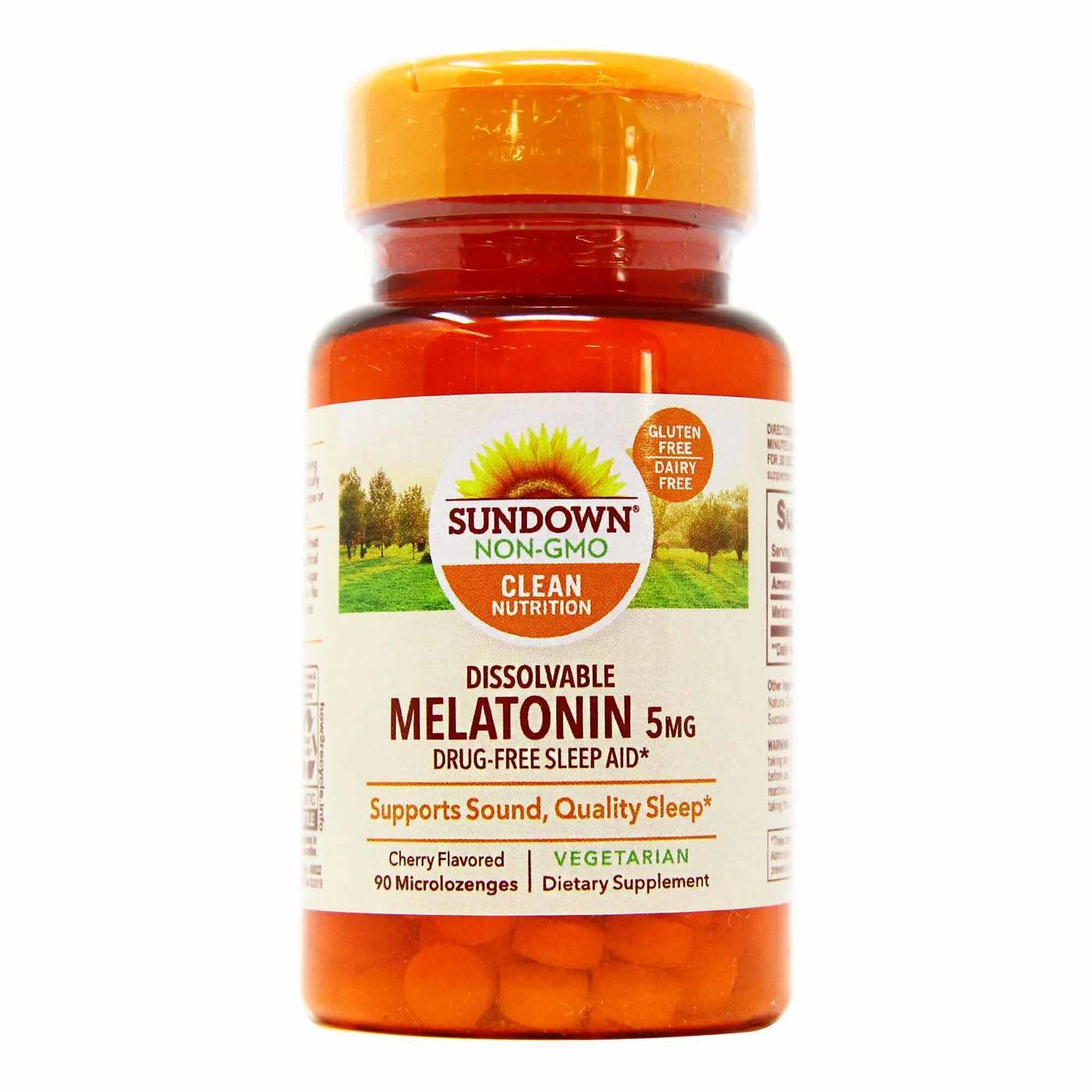 Melatonina De Dissolução Rápida 5mg, 90 Comprimidos, Sundown