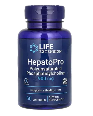 HepatoPro, 900mg, 60 Cápsulas, Life Extension
