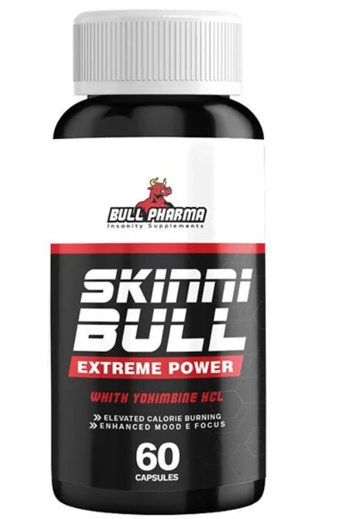 Skinni Bull Extreme Power com Ioimbina HCL, 60 Cápsulas, Bull Pharma