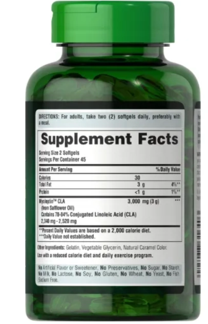 CLA Myoleptin, 1500mg, 90 Cápsulas, Puritan's Pride