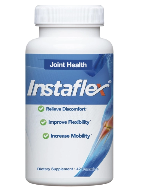 Instaflex, Suporte Articular Com Glucosamina, MSM, Cúrcuma, Gengibre, Pimenta caiena e Ácido hialurônico, 42 Cápsulas
