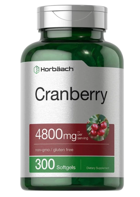 Cranberry concentrado, 4800mg, 300 cápsulas, Horbaach