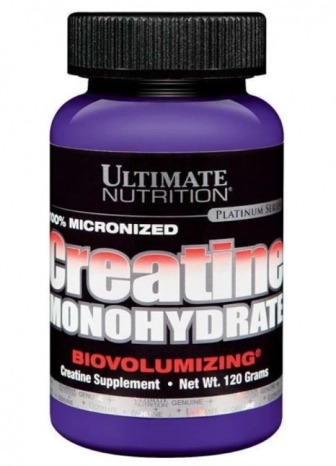 Creatina Monohidratada 100% Micronizada, 120g, Ultimate Nutrition