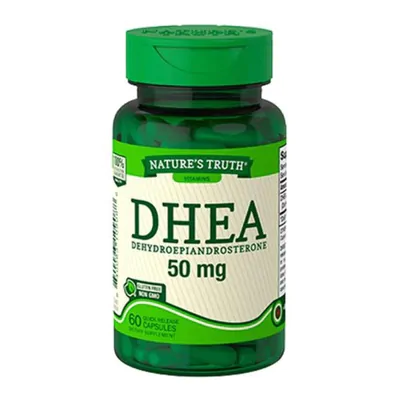 DHEA, 50mg, 60 Cápsulas, Nature's Truth