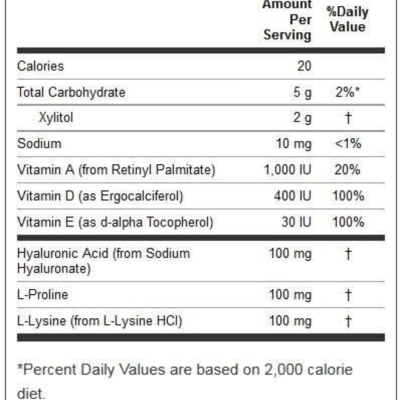 Liquid Hyaluronic Acid, (Ácido Hialurônico Líquido), 100 mg , 473ml, Now