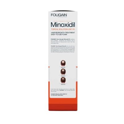 Minoxidil 5% Espuma Capilar, 60ml, Foligain