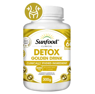 Detox Golden Drink, 8000mg, 60 doses 300g, Sunfood