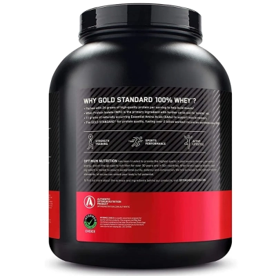 Whey Gold Standard 100%, 2.27kg, Chocolate, Optimum Nutrition