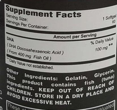 Dha Neuro IQ, 60 Cápsulas, Earth's Creation