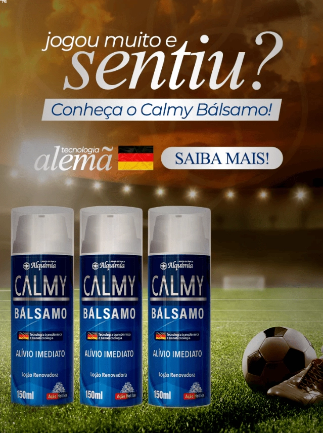 Pomada Calmy Bálsamo (Alívio da Dor) 150ml, Alquimia