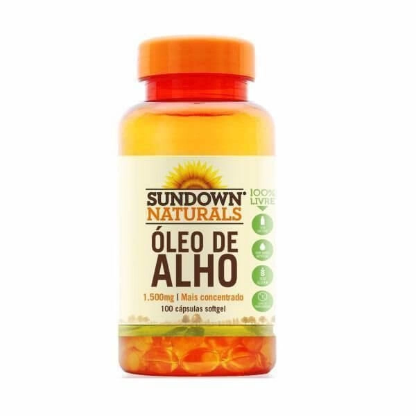 Óleo de Alho, 100 cápsulas, Sundown